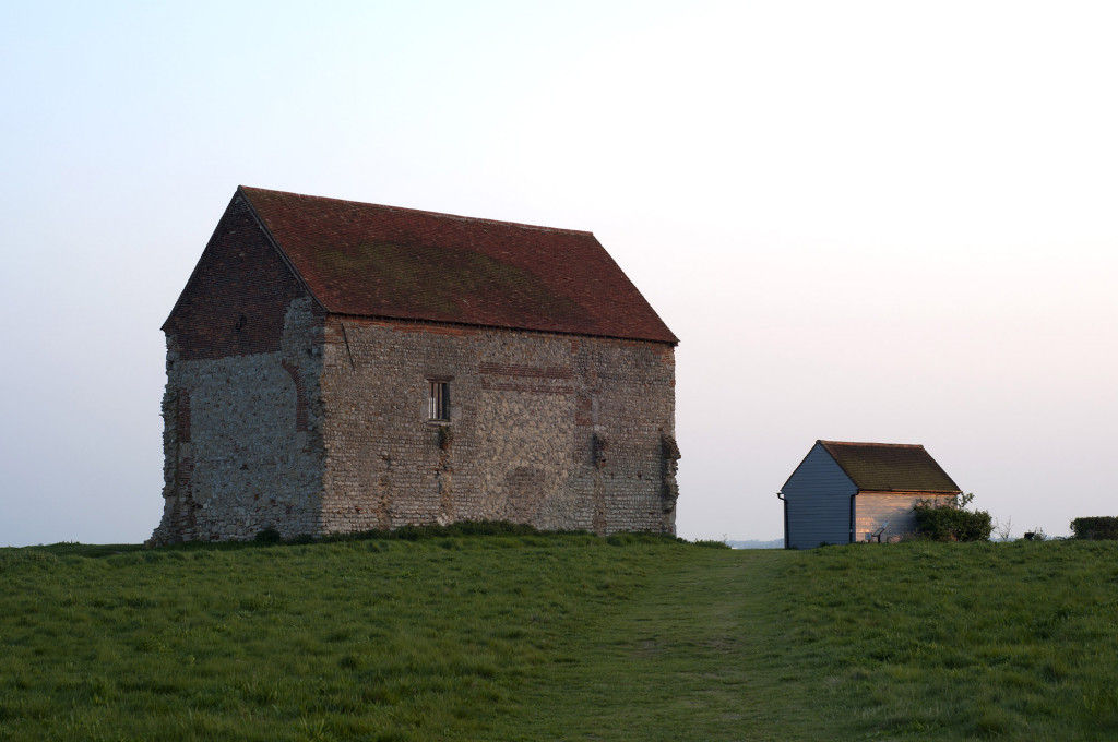 oldest buildings in the uk, st cedd, Chapel of St Peter-on-the-Wall, Bradwell-on-Sea, Essex, grade 1, 7th century, architecture,